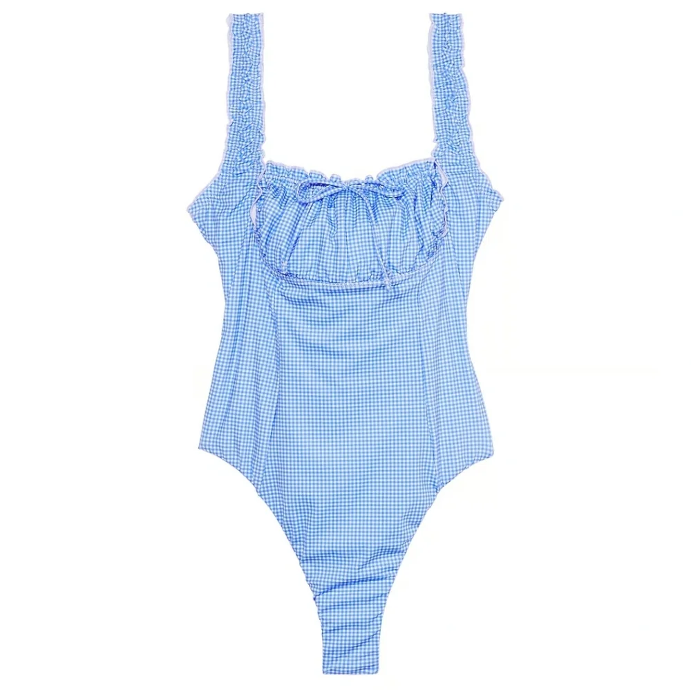 New!Frankie's Bikinis Hampton One Piece Swimsuit